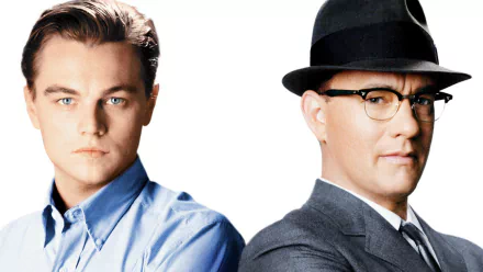 Tom Hanks Leonardo Dicaprio movie catch me if you can HD Desktop Wallpaper | Background Image