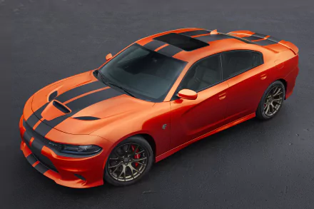 car muscle car orange car Dodge Dodge Charger vehicle Dodge Charger SRT HD Desktop Wallpaper | Background Image