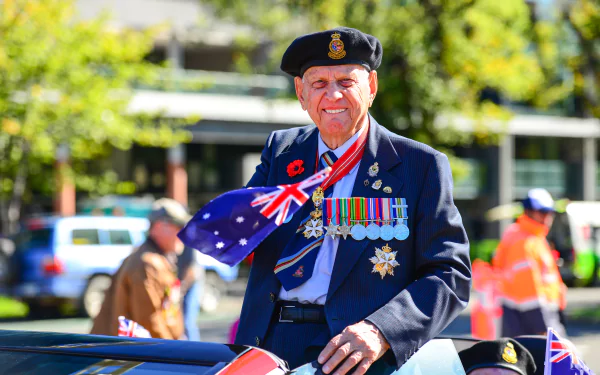 Anzac Day Veteran Digger, The Spirit Of Anzac by Chris Phutully
