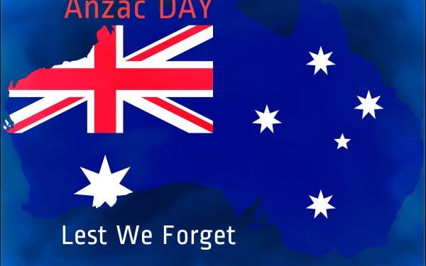 Holiday Anzac Day Australia Flag Blue HD Wallpaper | Background Image