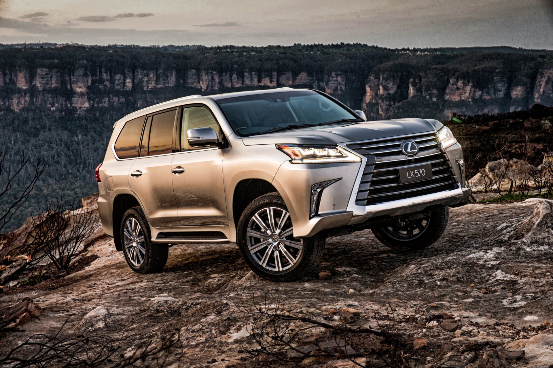 Download Car Silver Car SUV Lexus Vehicle Lexus LX HD Wallpaper