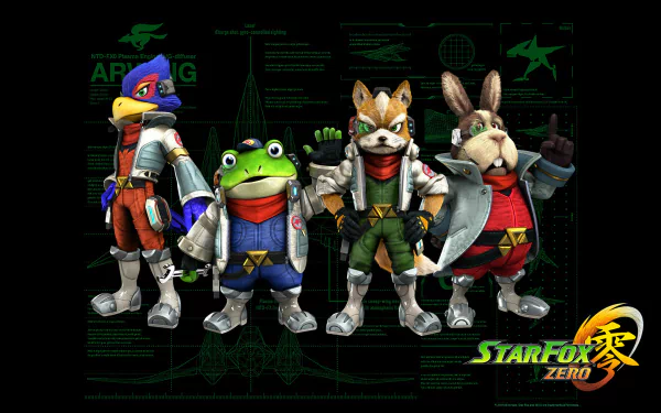 video game Star Fox Zero HD Desktop Wallpaper | Background Image