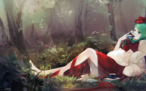 Hina Kagiyama Anime Touhou HD Desktop Wallpaper | Background Image