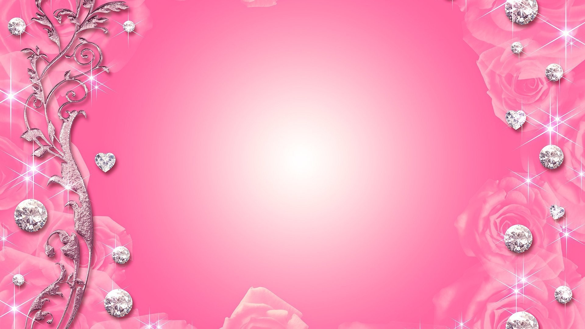 Pink Background Hd Wallpaper gambar ke 9