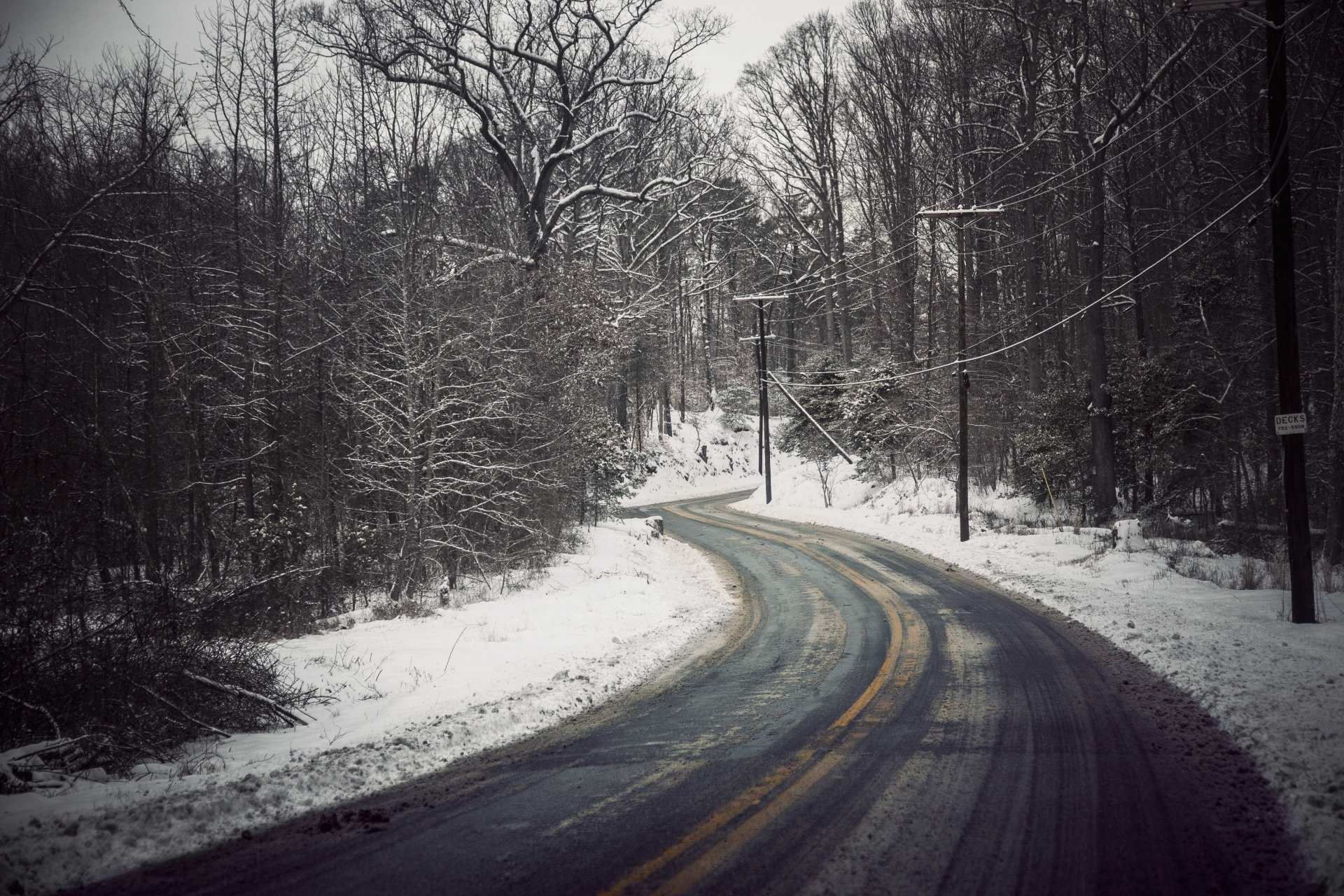 Download Snow Man Made Road 4k Ultra HD Wallpaper | 5472x3648 ...