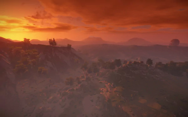 sunset video game Rust (2013) HD Desktop Wallpaper | Background Image