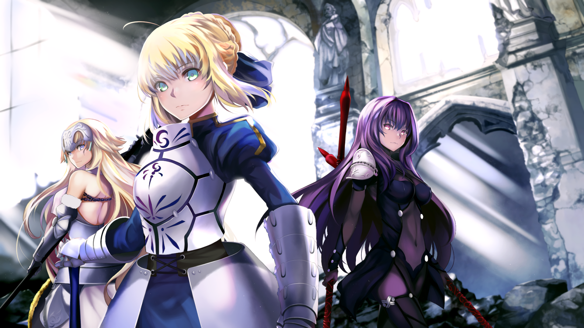 4 Ruler Fate Apocrypha Hd Wallpapers Background Images Wallpaper Abyss