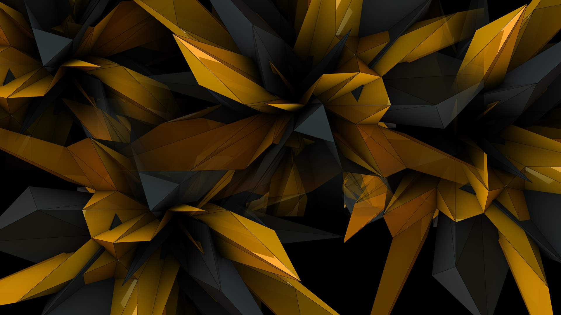  Black  and Gold  Abstract HD Wallpaper  Background Image 