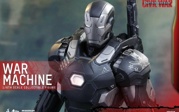 Movie Captain America: Civil War Captain America Superhero War Machine Figurine HD Wallpaper | Background Image