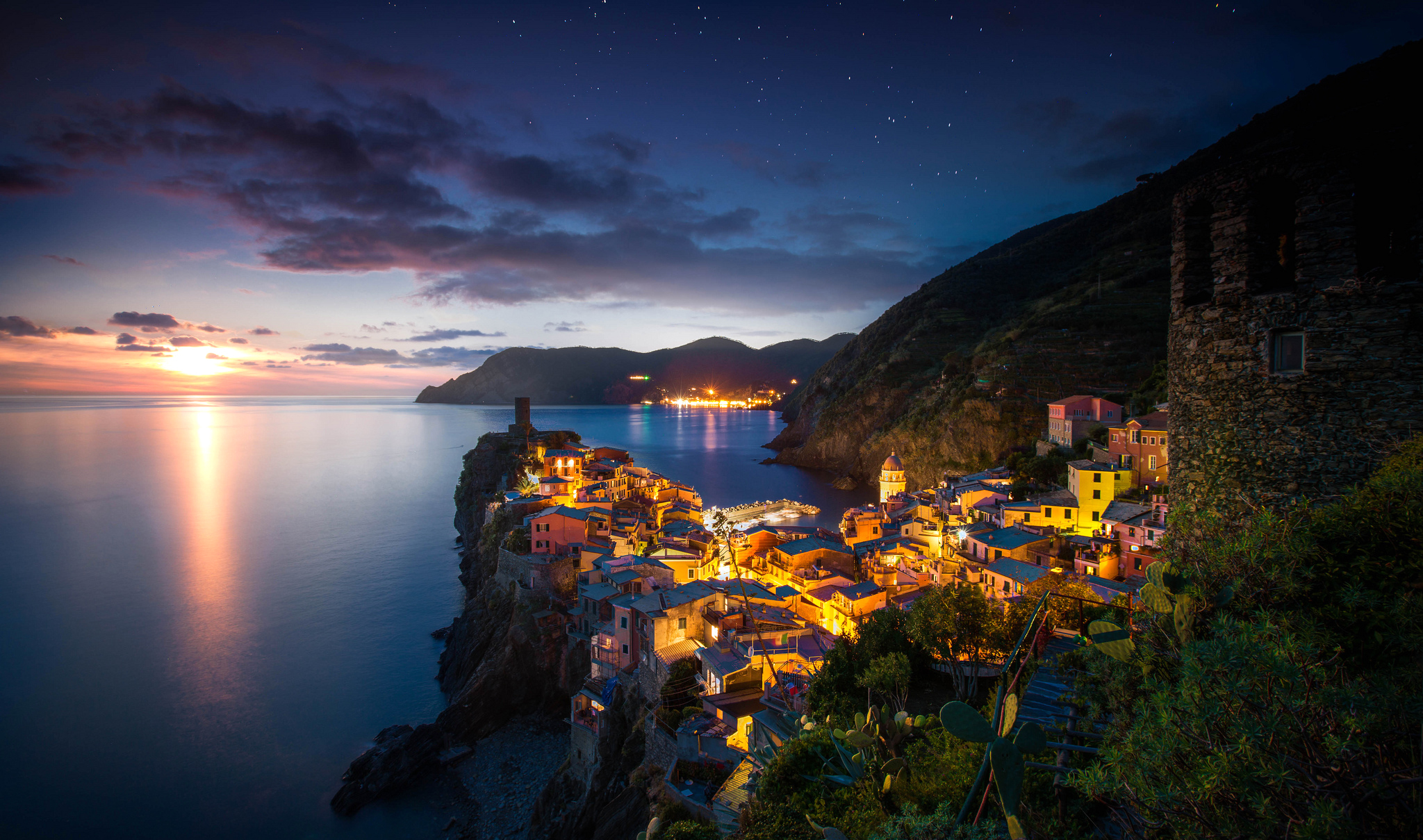 Man Made Vernazza HD Wallpaper | Background Image