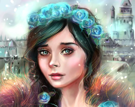  Painting of a Girl by manulys