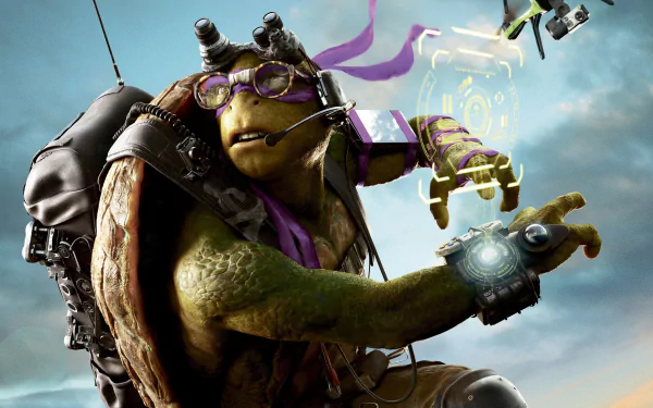 Donatello (TMNT) Teenage Mutant Ninja Turtles movie Teenage Mutant Ninja Turtles: Out Of The Shadows HD Desktop Wallpaper | Background Image