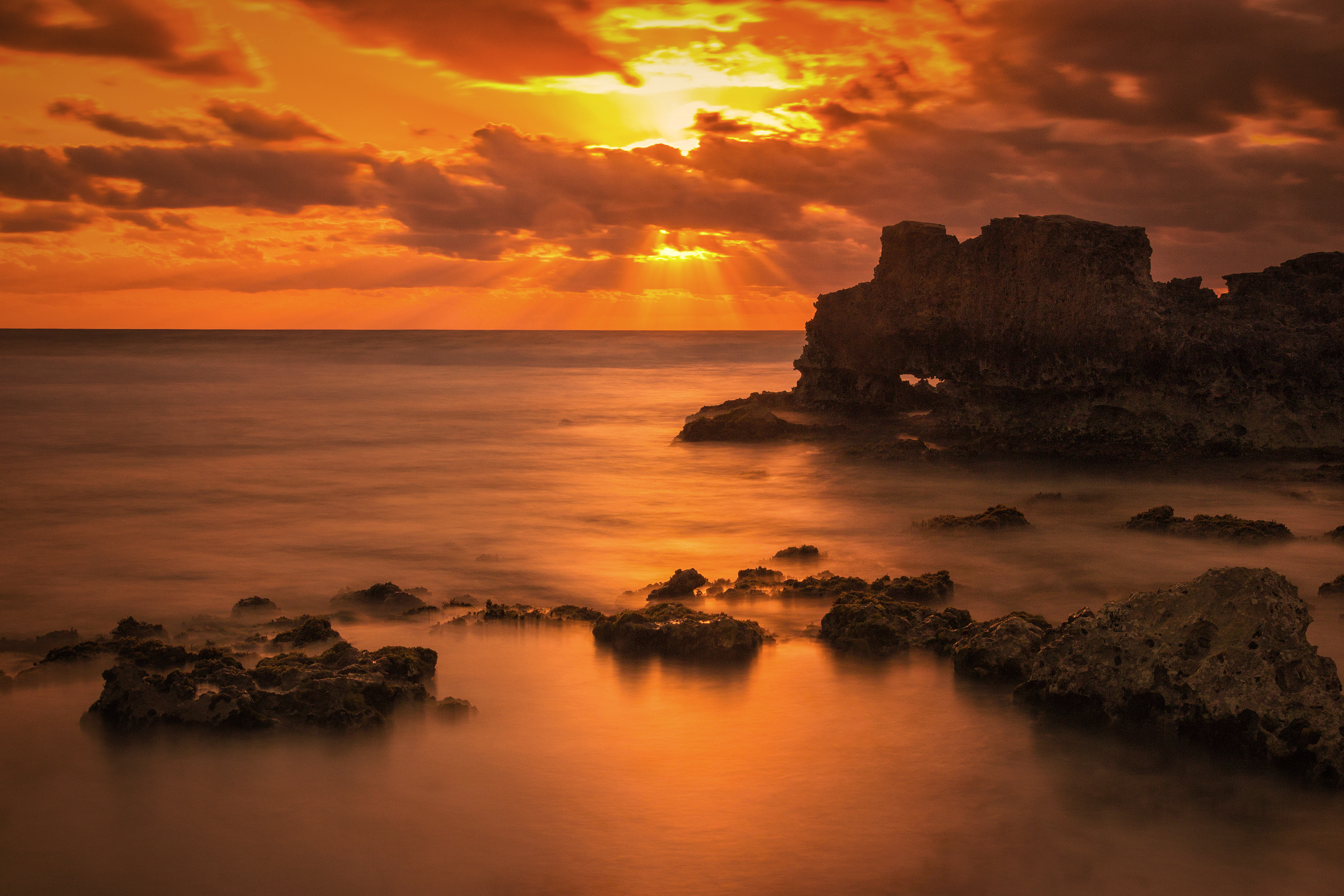 Ocean Sunset by Anto Camacho
