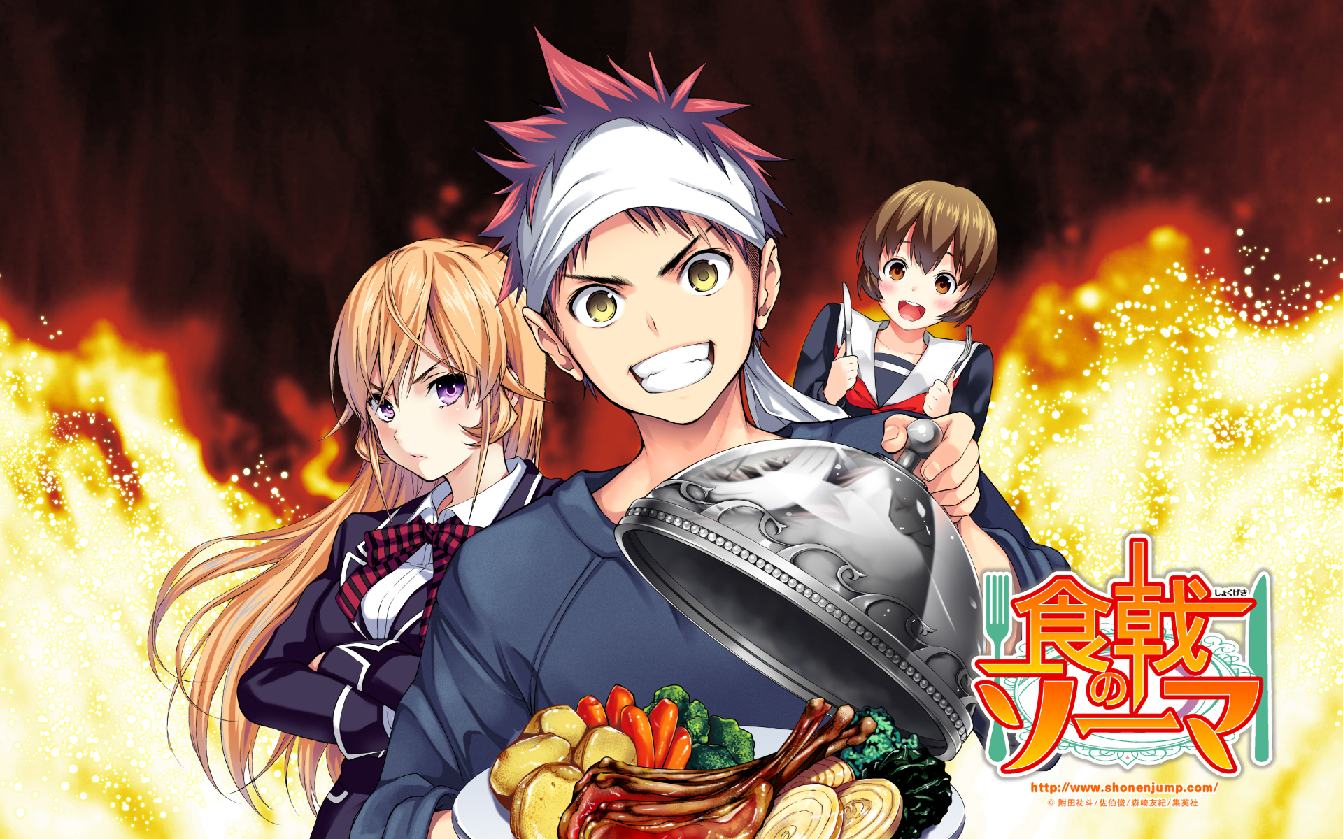 download shokugeki no soma food for free