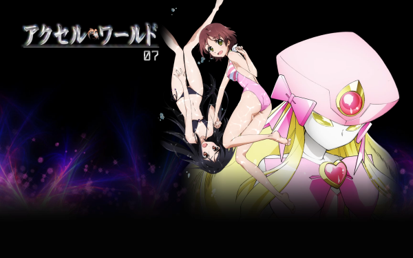 Anime Accel World Kuroyukihime Wakamiya Megumi Orchid Oracle HD Wallpaper | Background Image