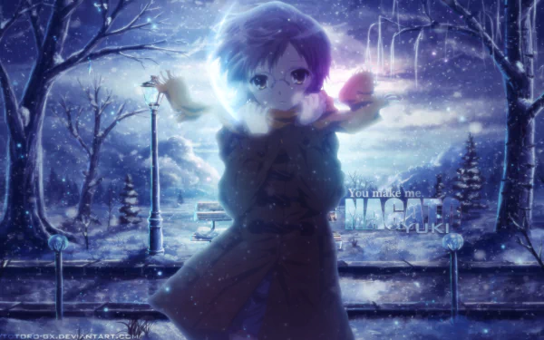 Yuki Nagato Anime The Melancholy of Haruhi Suzumiya HD Desktop Wallpaper | Background Image