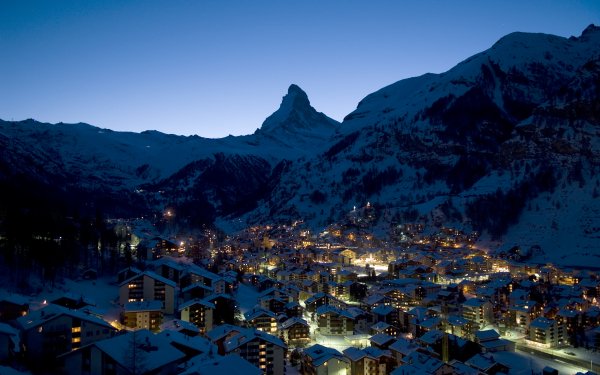 Man Made Zermatt Towns Switzerland HD Wallpaper | Background Image