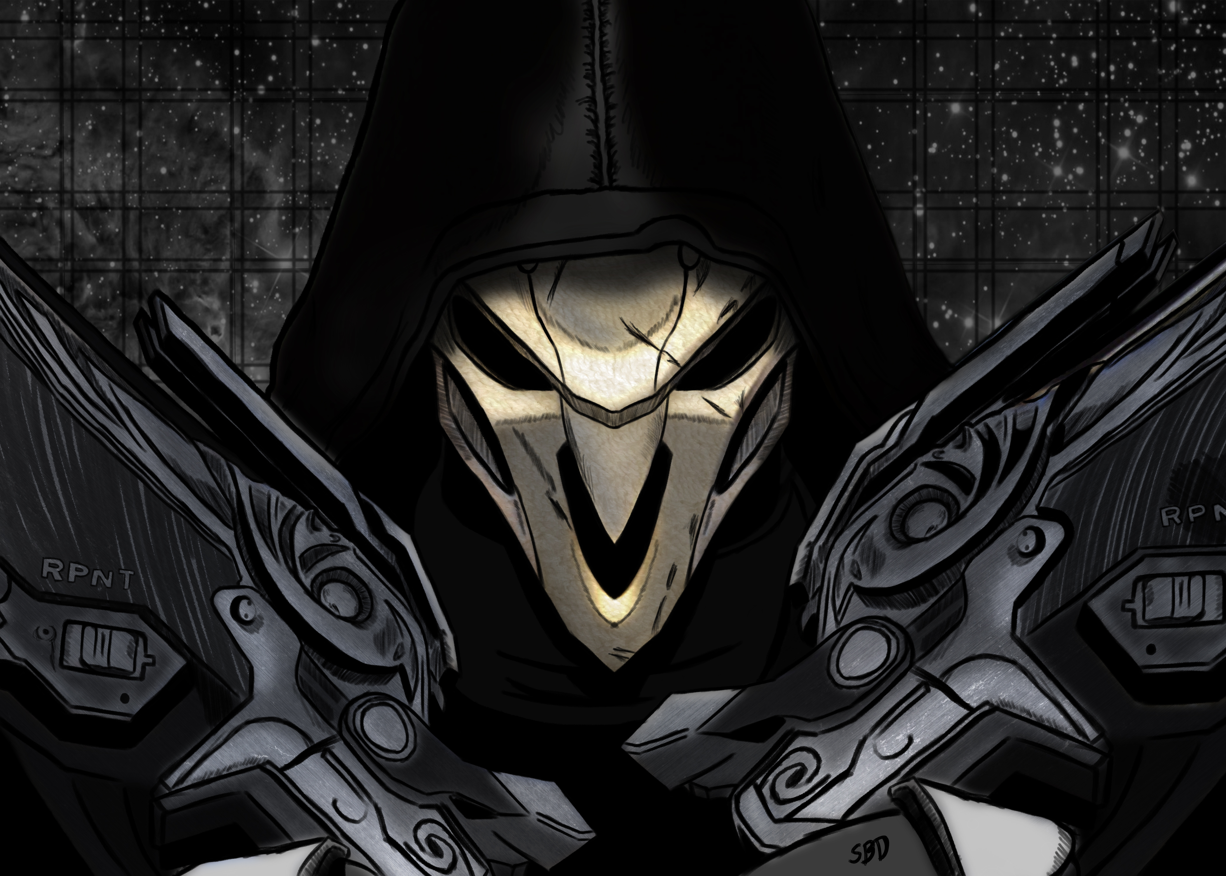 Reaper Overwatch wallpaper by Absinak  Download on ZEDGE  1c0e