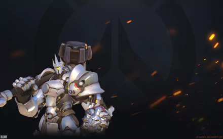 Reinhardt (Overwatch) video game Overwatch HD Desktop Wallpaper | Background Image