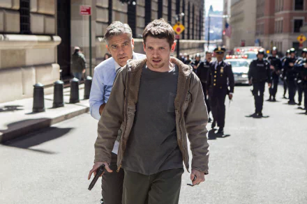 Jack O'Connell George Clooney movie Money Monster HD Desktop Wallpaper | Background Image