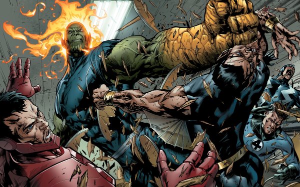 Comics Secret Invasion Los Vengadores Skrull Illuminati Super-Skrull Iron Man Namor the Sub-Mariner Tony Stark Fondo de pantalla HD | Fondo de Escritorio