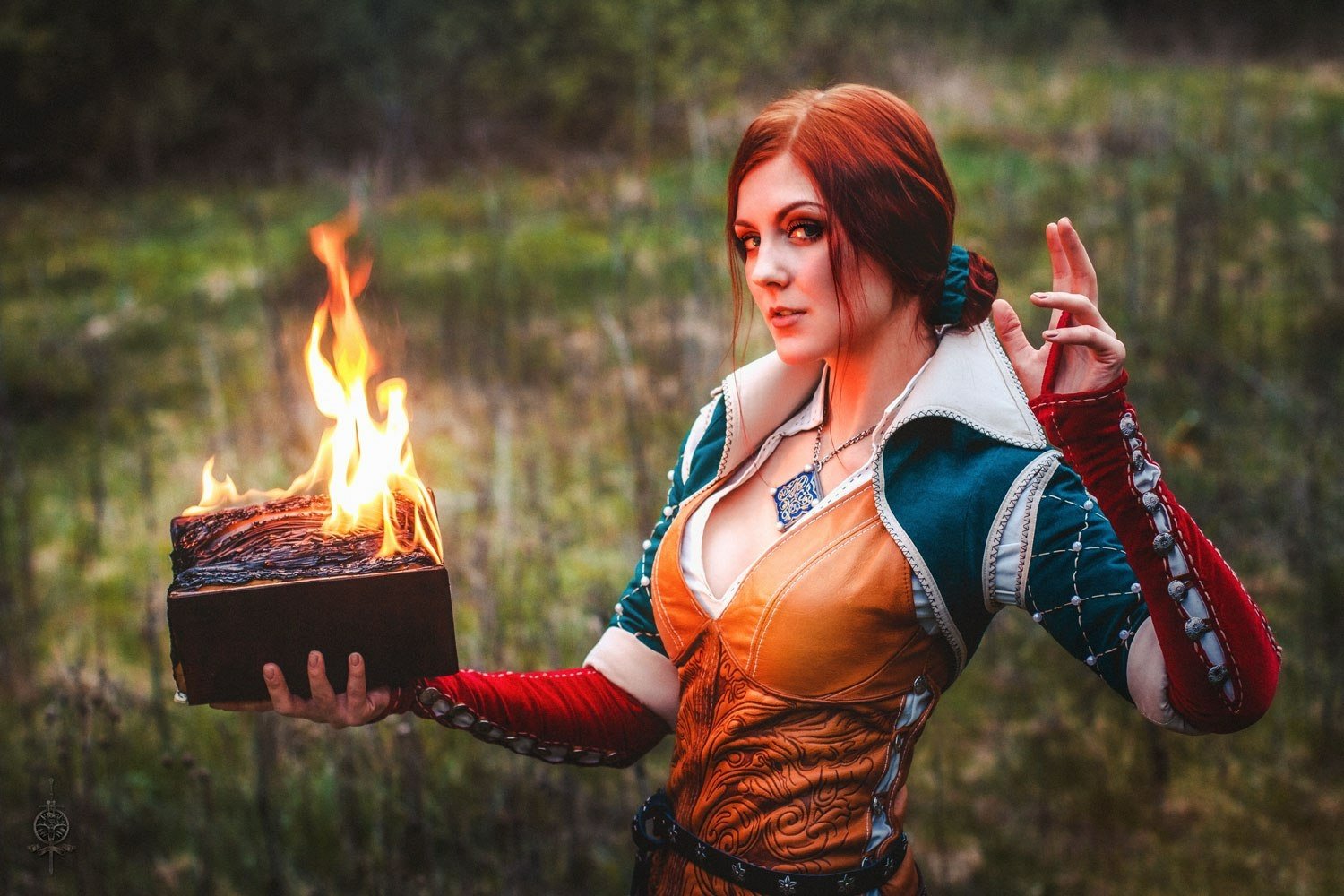 Download Triss Merigold The Witcher 3: Wild Hunt Woman Cosplay Wallpaper