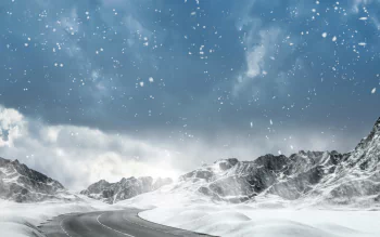 Download Snowfall Snow Winter Man Made Road 8k Ultra HD Download Snowfall Snow Winter Man Made Road 8k Ultra HD