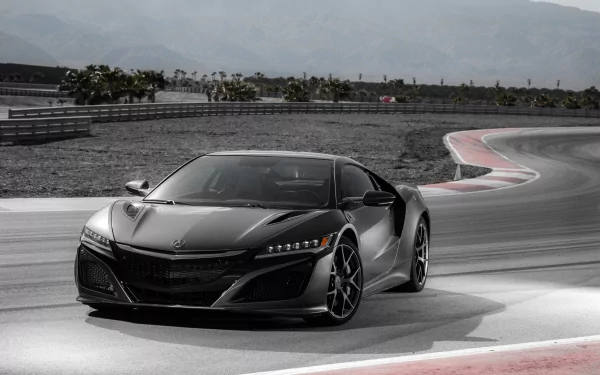 car supercar black car Honda vehicle Acura NSX HD Desktop Wallpaper | Background Image