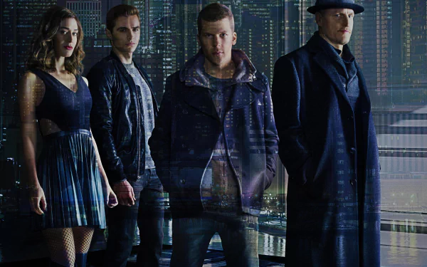 Lizzy Caplan Jesse Eisenberg Woody Harrelson movie Now You See Me 2 HD Desktop Wallpaper | Background Image
