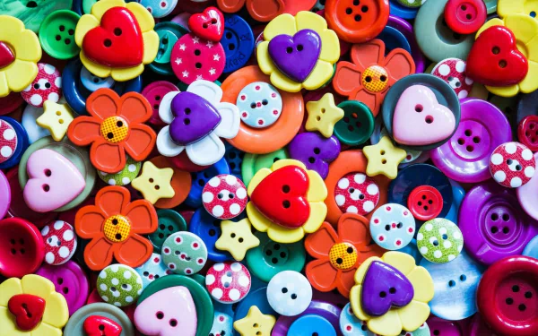  Colorful Buttons