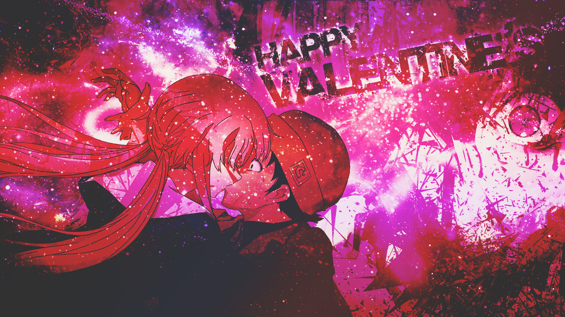 Anime Mirai Nikki HD Wallpaper by DinocoZero