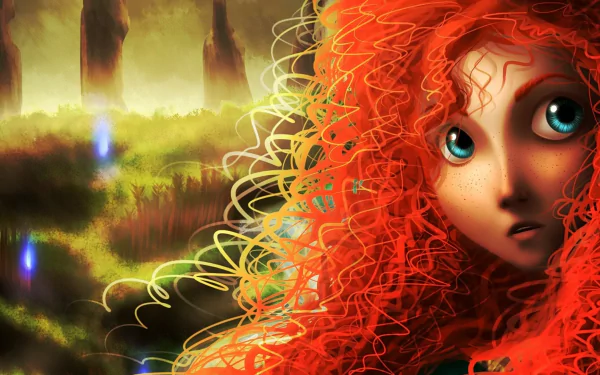 Merida (Brave) movie Brave HD Desktop Wallpaper | Background Image