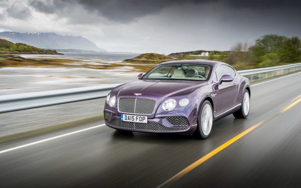 Vehicles Bentley Continental GT Bentley Bentley Continental Grand Tourer Purple Car Car HD Wallpaper | Background Image