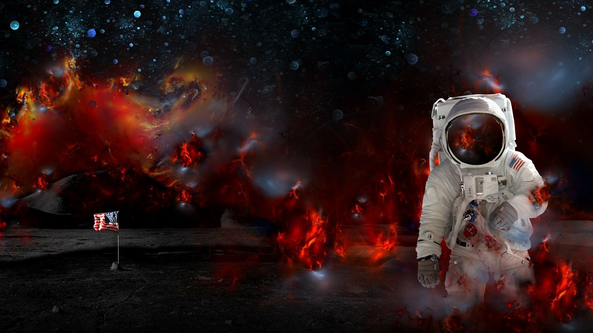 Astronaut HD Wallpaper | Background Image | 1920x1080 | ID:712150