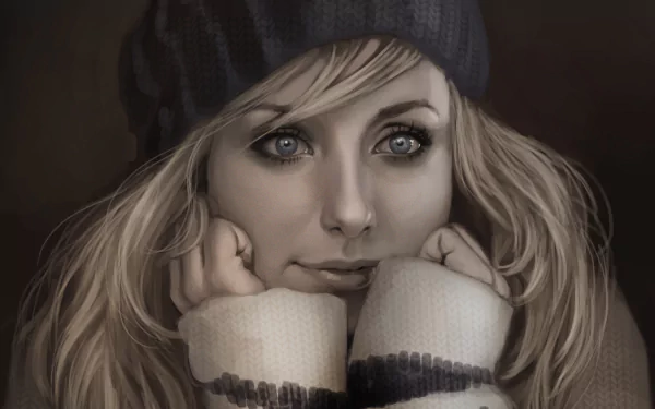  Portrait of a Girl by June Jenssen
