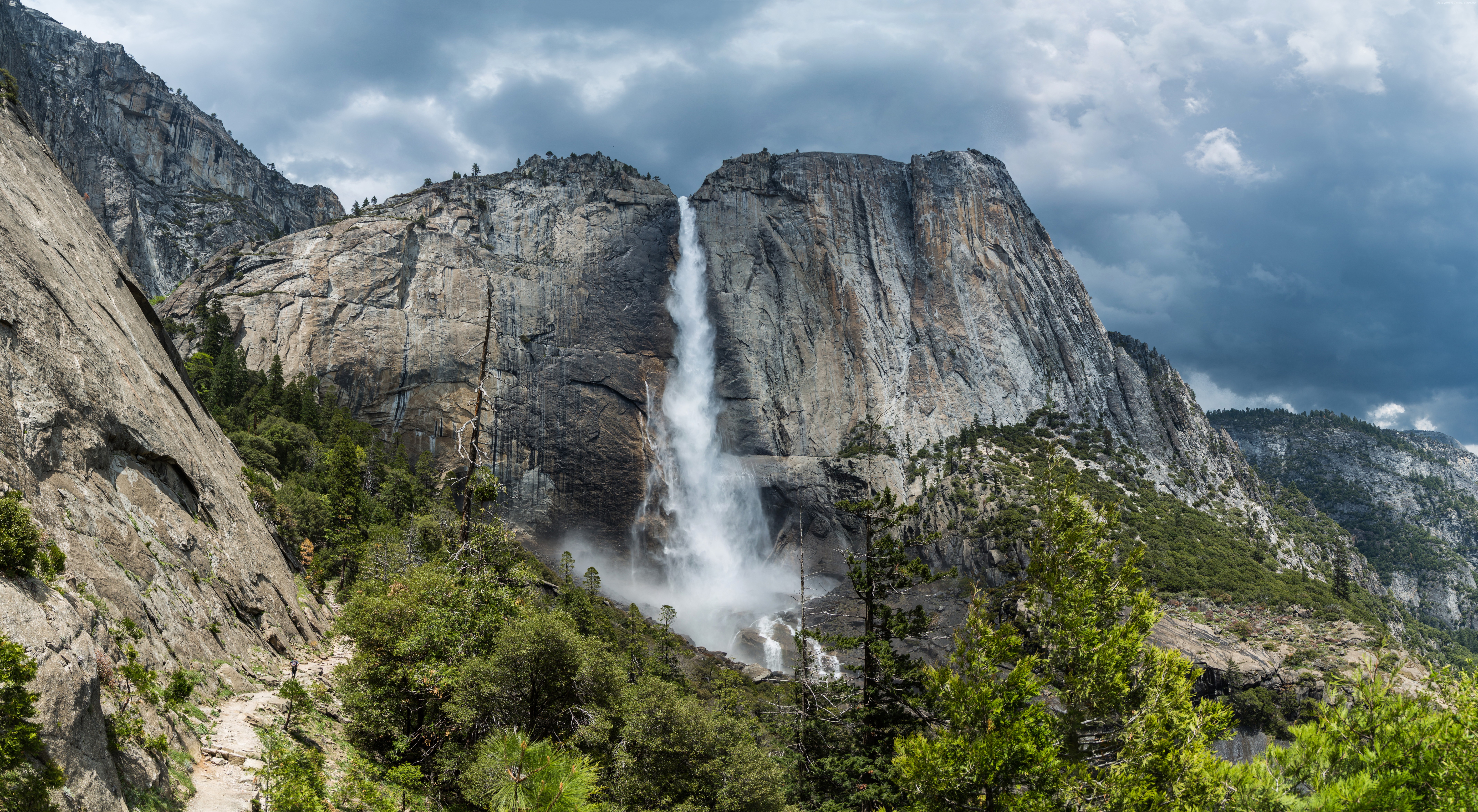Nature Yosemite Falls HD Wallpaper | Background Image