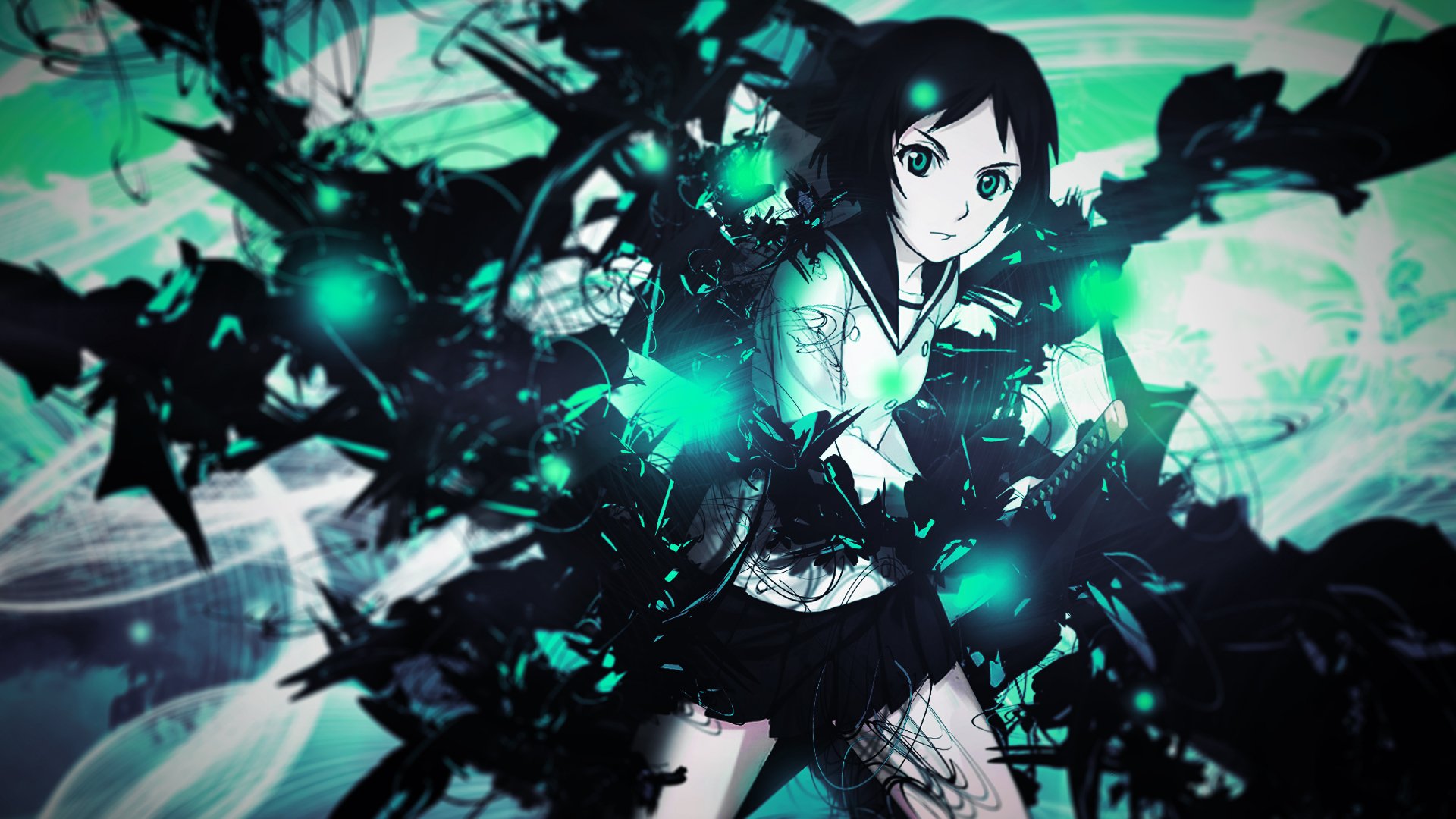 Download Kagura Tsuchimiya Anime Ga-Rei HD Wallpaper