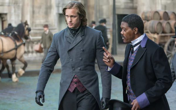 Samuel L. Jackson Tarzan Alexander Skarsgård movie The Legend of Tarzan HD Desktop Wallpaper | Background Image