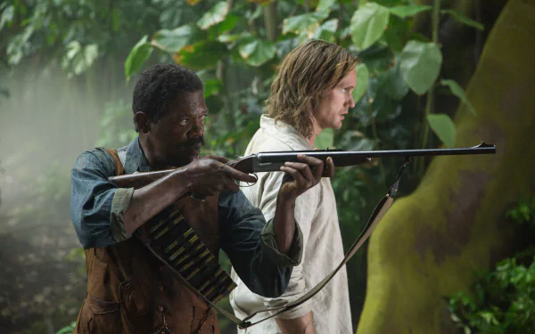 Samuel L. Jackson Tarzan Alexander Skarsgård movie The Legend of Tarzan HD Desktop Wallpaper | Background Image