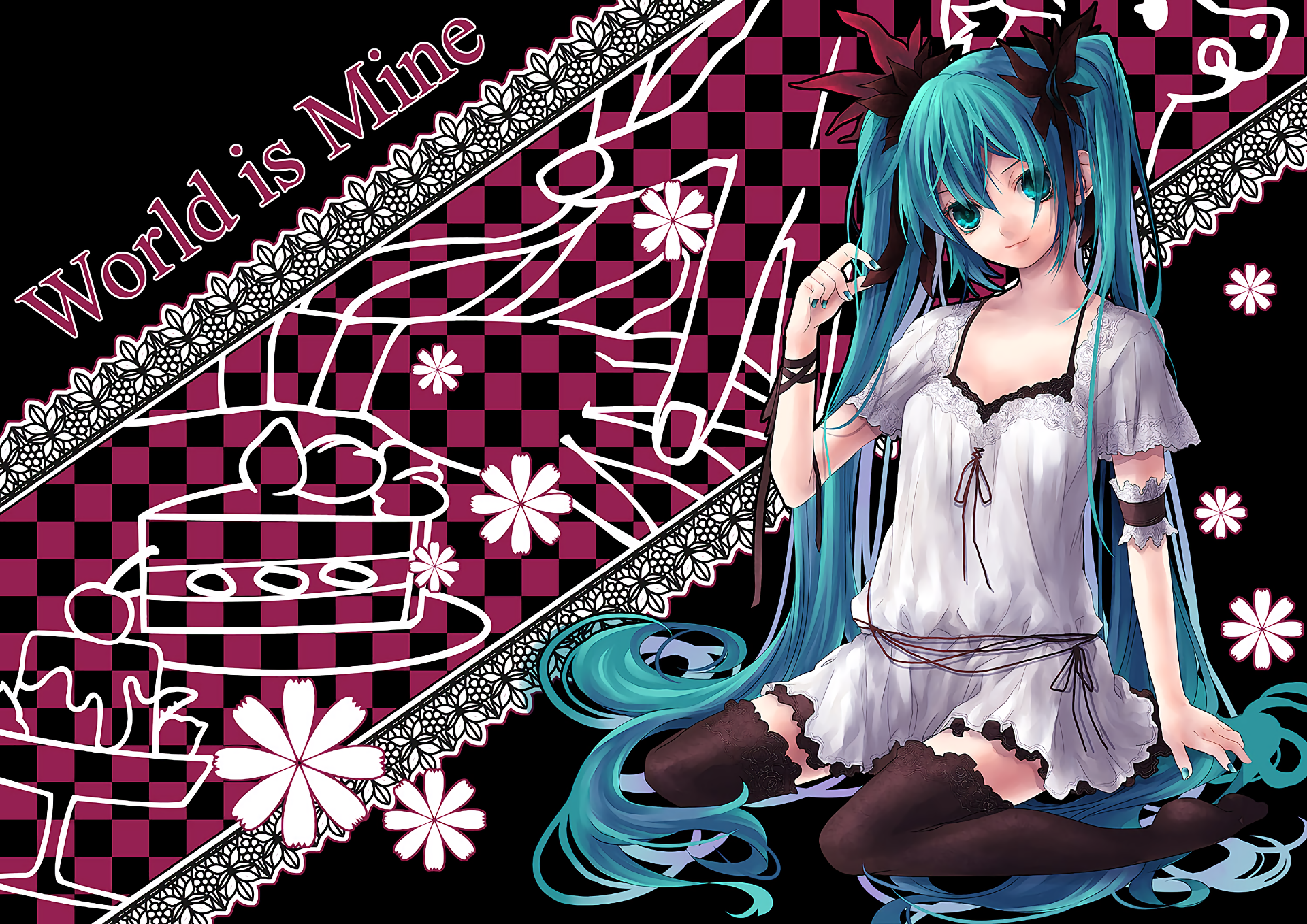 Download Hatsune Miku Anime Vocaloid HD Wallpaper