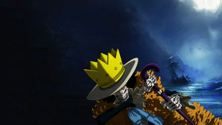 Brook (One Piece) Anime One Piece HD Desktop Wallpaper | Background Image