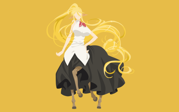 Anime Monster Musume Everyday Life with Monster Girls Minimalist Blonde Centorea Shianus HD Wallpaper | Background Image