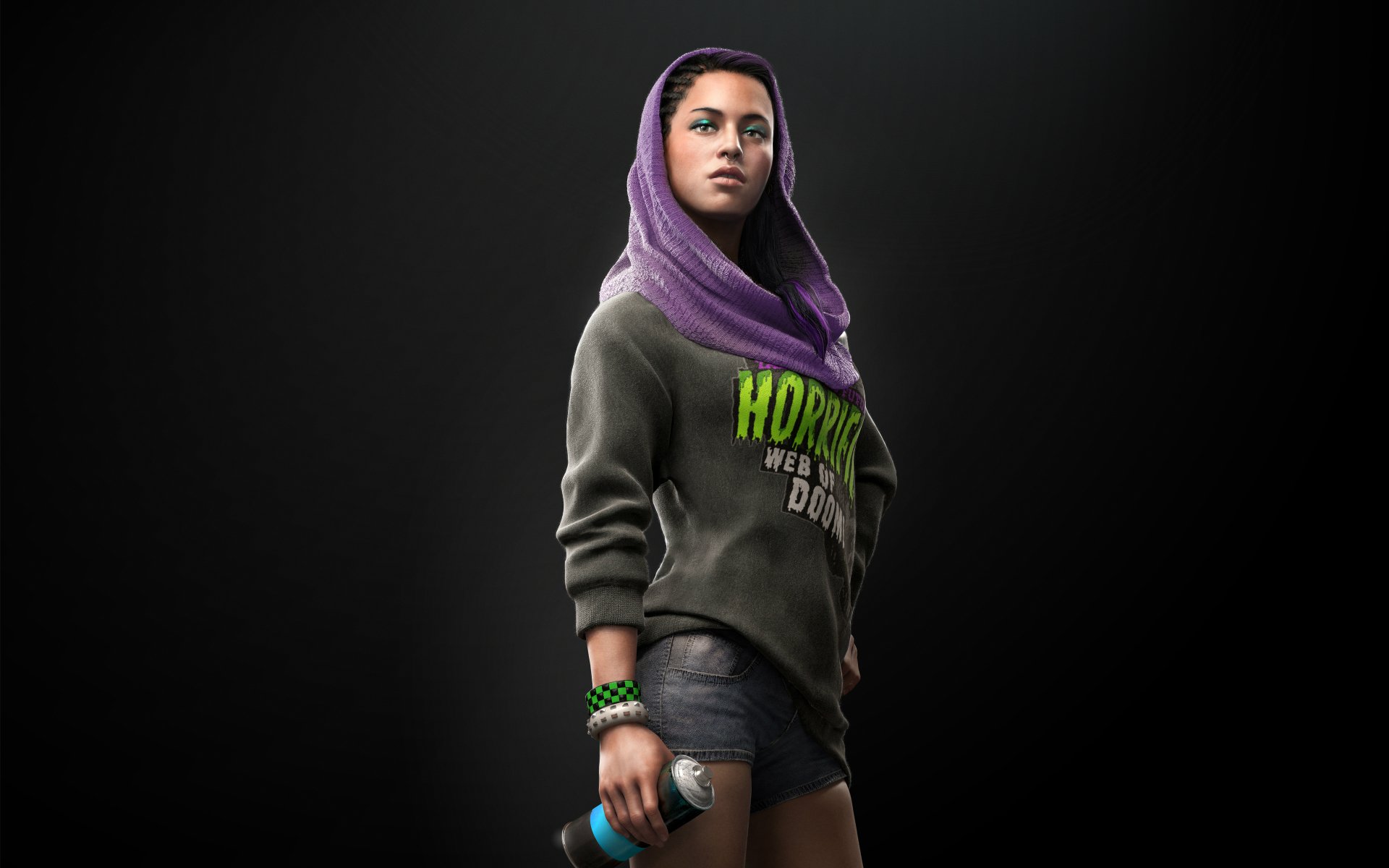 Sitara Dhawan - Watch Dogs 2 4K Ultra HD Wallpaper