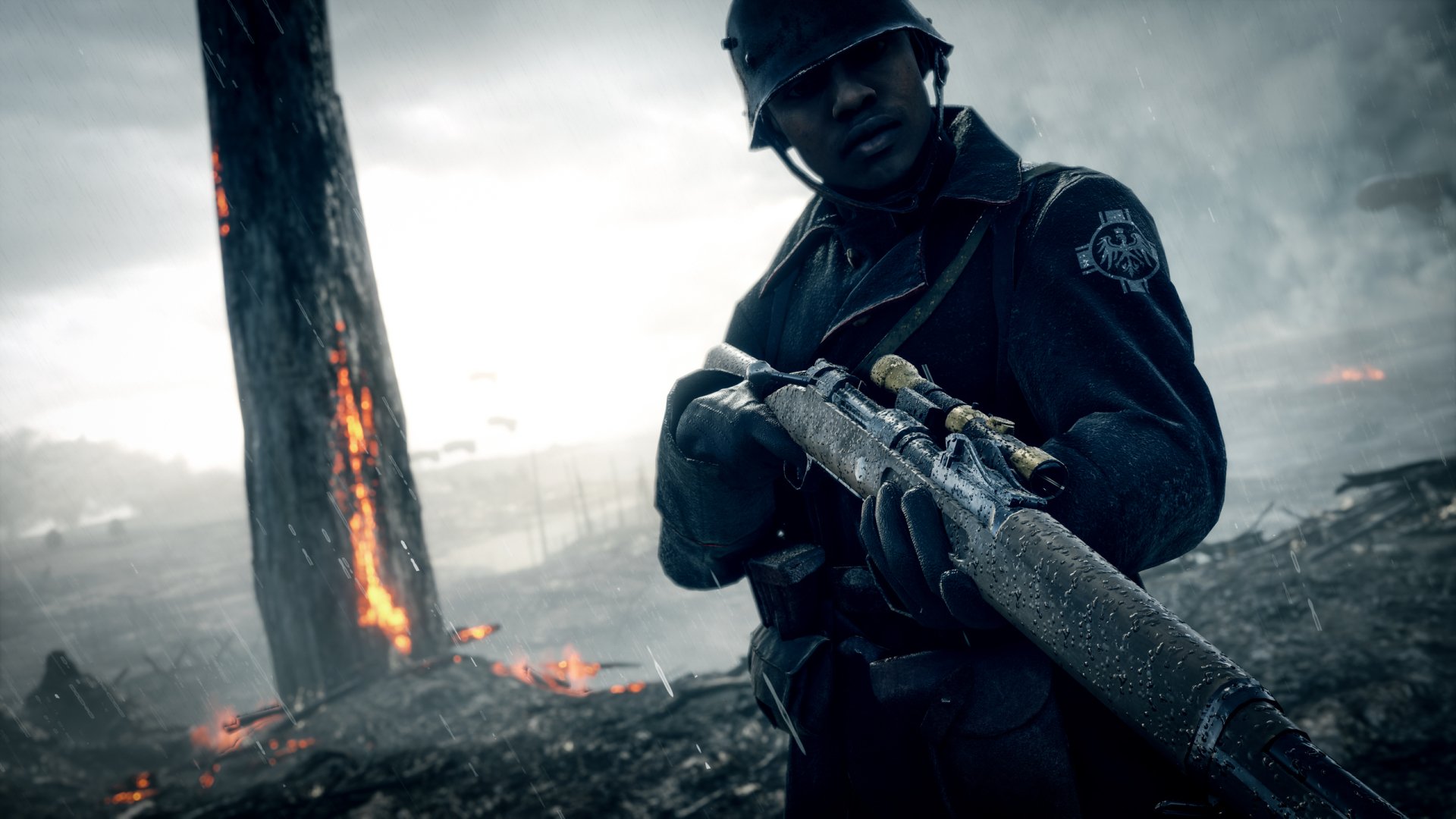 Download Rifle Soldier Video Game Battlefield 1 Hd Wallpaper By Shadowsix