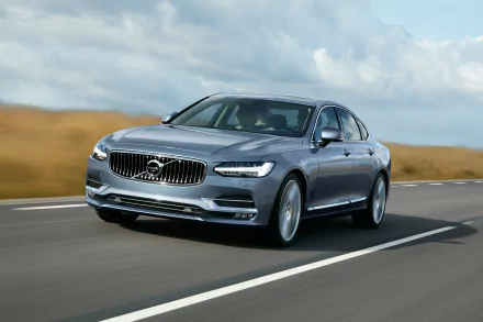 silver car car Volvo vehicle Volvo S90 HD Desktop Wallpaper | Background Image