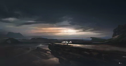wasteland earth artistic landscape HD Desktop Wallpaper | Background Image