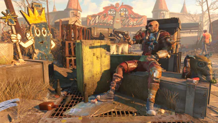 Fallout 4: Nuka-World video game Fallout 4 HD Desktop Wallpaper | Background Image