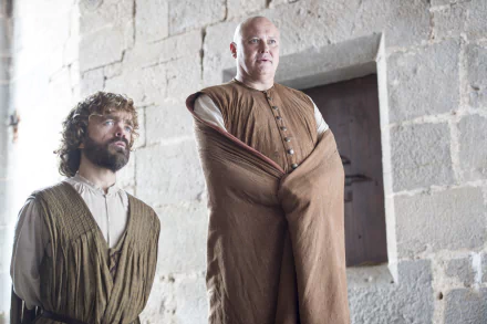 Lord Varys Tyrion Lannister Conleth Hill Peter Dinklage TV Show Game Of Thrones HD Desktop Wallpaper | Background Image