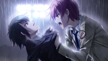 Yuzuru Otonashi Ayato Naoi Anime Angel Beats! HD Desktop Wallpaper | Background Image