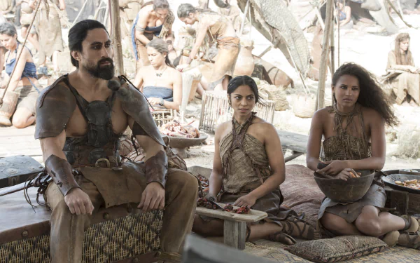 Khal Moro Joseph Naufahu TV Show Game Of Thrones HD Desktop Wallpaper | Background Image